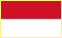 Flagge des Herkunftlandes des Bügelverchluss: Indonesien