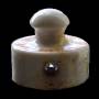Form dieses alten Porzellankopfs einer Schnappverschluss-Flasche: Bügelverschluss, Pilzform