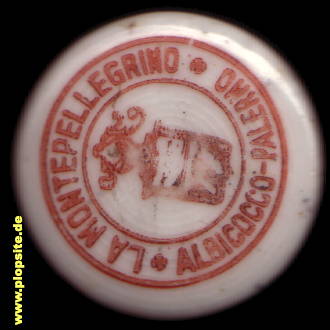 Bild eines Pozellanverschluss aus: la Montepellegrino , Albicocco Palermo, Italien