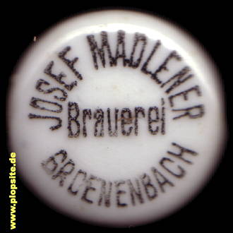 Bügelverschluss aus: Brauerei Madlener, Bad Grönenbach, Deutschland