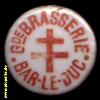 Porcelanki przez: Brasserie de la Croix de Lorraine, Bar - le - Duc, Francja