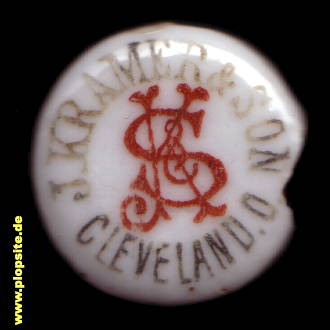Bügelverschluss aus: Cleveland, OH, J. Kramer & Son,  US, unbekannt, USA