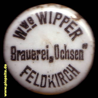 Bügelverschluss aus: Brauerei Ochsen Wipper, Feldkirch / Voralberg, Österreich