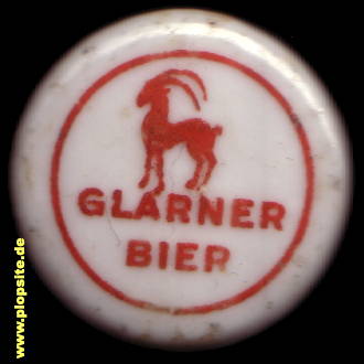 Bügelverschluss aus: Brauerei Erlen Glarner Bier, Glarus, Glaris, Glarona, Schweiz