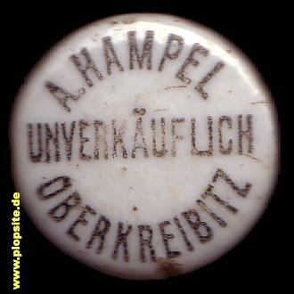 Porcelanki przez: A Hampel, Oberkreibitz, Horní Chřibská, Czechy