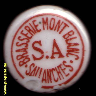 Bügelverschluss aus: Brasserie du Mont Blanc S.A., Sallanches, Frankreich