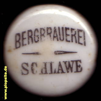 Bügelverschluss aus: Bergbrauerei GmbH, vormahls Albert Schulz, Schlawe, Sławno, Polen