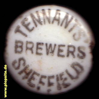 Bügelverschluss aus: Exchange Brewery, Tennant Bros. Ltd., Sheffield, Großbritannien
