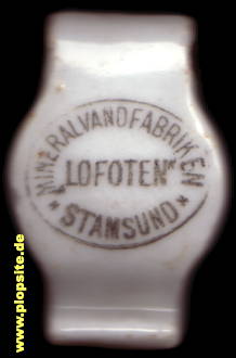 Bügelverschluss aus: Stamsund, Lofoten Mineralvandfabriken,  NO, unbekannt, Norwegen
