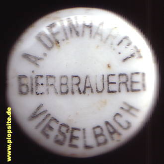 Bügelverschluss aus: Bierbrauerei A. Deinhardt, Vieselbach, Erfurt-Vieselbach, Deutschland