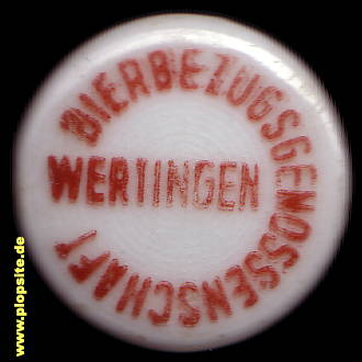 Bügelverschluss aus: Bierbezugsgenossenschaft, Wertingen, Deutschland