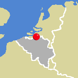 Herkunft dieses historischen Bierbrauerei-Flaschenverschlusses: Calmpthout, Antwerpen, Belgien