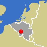 Herkunft dieses historischen Bierbrauerei-Flaschenverschlusses: Jumet, Hennegau, Belgien