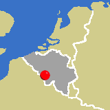 Herkunft dieses historischen Bierbrauerei-Flaschenverschlusses: Labuissière, Hennegau, Belgien