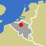 Herkunft dieses historischen Bierbrauerei-Flaschenverschlusses: Mechelen, Antwerpen, Belgien