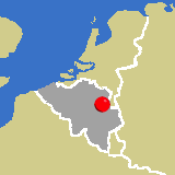 Herkunft dieses historischen Bierbrauerei-Flaschenverschlusses: Schalkhoven, Limburg, Belgien