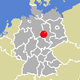 Herkunft dieses historischen Bierbrauerei-Flaschenverschlusses: Ermsleben, Sachsen - Anhalt, Deutschland