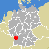 Herkunft dieses historischen Bierbrauerei-Flaschenverschlusses: Ettlingen, Baden - Württemberg, Deutschland