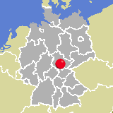 Herkunft dieses historischen Bierbrauerei-Flaschenverschlusses: Langewiesen, Thüringen, Deutschland