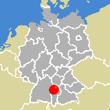 Herkunft dieses historischen Bierbrauerei-Flaschenverschlusses: Lauingen, Bayern / Schwaben, Deutschland