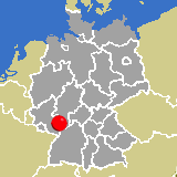 Herkunft dieses historischen Bierbrauerei-Flaschenverschlusses: Worms, Rheinland - Pfalz, Deutschland