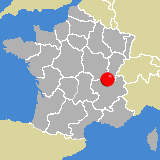 Herkunft dieses historischen Bierbrauerei-Flaschenverschlusses: Bourg - en - Bresse, Rhône - Alpes, Frankreich