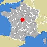 Herkunft dieses historischen Bierbrauerei-Flaschenverschlusses: Bourges, Centre, Frankreich