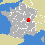 Herkunft dieses historischen Bierbrauerei-Flaschenverschlusses: Chalon - sur - Saône, Burgund, Frankreich