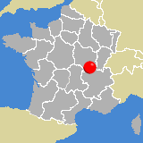 Herkunft dieses historischen Bierbrauerei-Flaschenverschlusses: Cluny, Burgund, Frankreich