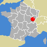 Herkunft dieses historischen Bierbrauerei-Flaschenverschlusses: Dôle, Franche - Comté, Frankreich