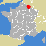 Herkunft dieses historischen Bierbrauerei-Flaschenverschlusses: Joigny - sur - Meuse, Champagne - Ardenne, Frankreich