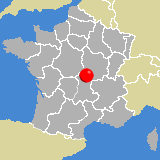 Herkunft dieses Bierbrauerei-Flaschenverschlusses: Moulins / Allier, Auvergne, Frankreich