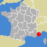 Herkunft dieses historischen Bierbrauerei-Flaschenverschlusses: Nice, Provence - Alpes - Côte d’Azur, Frankreich