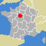 Herkunft dieses historischen Bierbrauerei-Flaschenverschlusses: Orléans, Centre, Frankreich