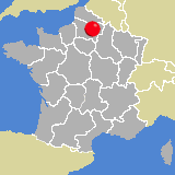 Herkunft dieses historischen Bierbrauerei-Flaschenverschlusses: Quessy, Picardie, Frankreich