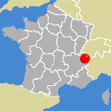 Herkunft dieses historischen Bierbrauerei-Flaschenverschlusses: Sallanches, Rhône - Alpes, Frankreich
