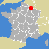Herkunft dieses historischen Bierbrauerei-Flaschenverschlusses: Sedan, Champagne - Ardenne, Frankreich
