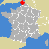Herkunft dieses historischen Bierbrauerei-Flaschenverschlusses: St. Omer, Nord - Pas - de - Calais, Frankreich