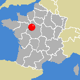 Herkunft dieses historischen Bierbrauerei-Flaschenverschlusses: Vendôme, Centre, Frankreich
