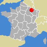 Herkunft dieses historischen Bierbrauerei-Flaschenverschlusses: Verdun, Lothringen, Frankreich