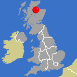Herkunft dieses Bierbrauerei-Flaschenverschlusses: Inverness, Highland / Schottland, Großbritannien