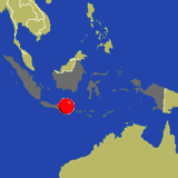 Herkunft dieses historischen Bierbrauerei-Flaschenverschlusses: Soerabaia, Java, Indonesien