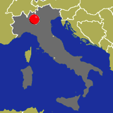 Herkunft dieses historischen Bierbrauerei-Flaschenverschlusses: Bergamo - Seriate, Lombardei, Italien