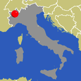 Origin of this swing-top bottle closure: Biella, Piedmont, Italy