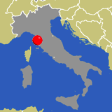 Herkunft dieses historischen Bierbrauerei-Flaschenverschlusses: Livorno, Toskana, Italien