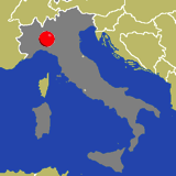 Pochodzenie tej starej porcelany: Pavia, Lombardia, Włochy
