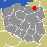 Herkunft dieses historischen Bierbrauerei-Flaschenverschlusses: Rastenburg, Ostpreußen, Polen