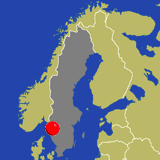 Herkunft dieses historischen Bierbrauerei-Flaschenverschlusses: Uddevalla, Västernorrlands län, Schweden