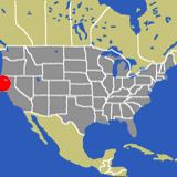 Herkunft dieses historischen Bierbrauerei-Flaschenverschlusses: Eureka, CA, Kalifornien, USA