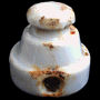 Dopell-Zylinder-Form eines Porzellanverschlusses fr Bierflaschen